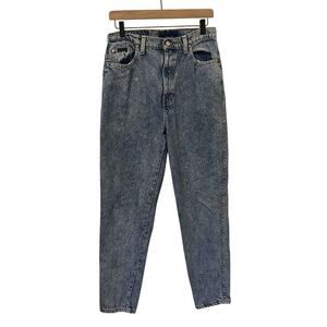 Vintage Women's Sasson Modern Basics Stone Washed Jeans Size 12 Mom Jeans Taper